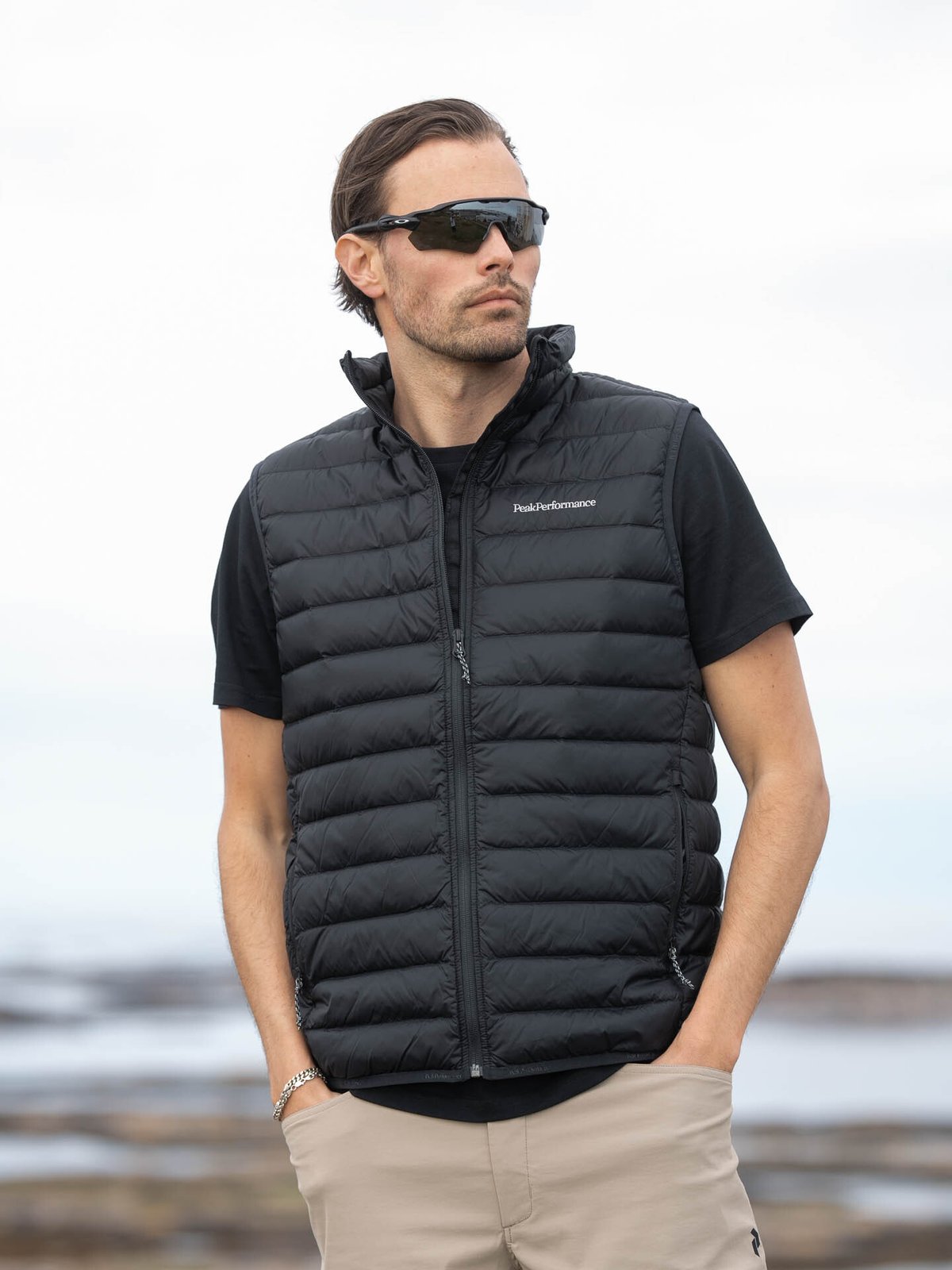 Peak Performance M Down Liner Vest Black