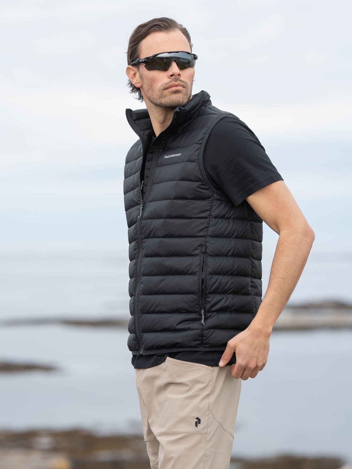 Peak Performance M Down Liner Vest Black