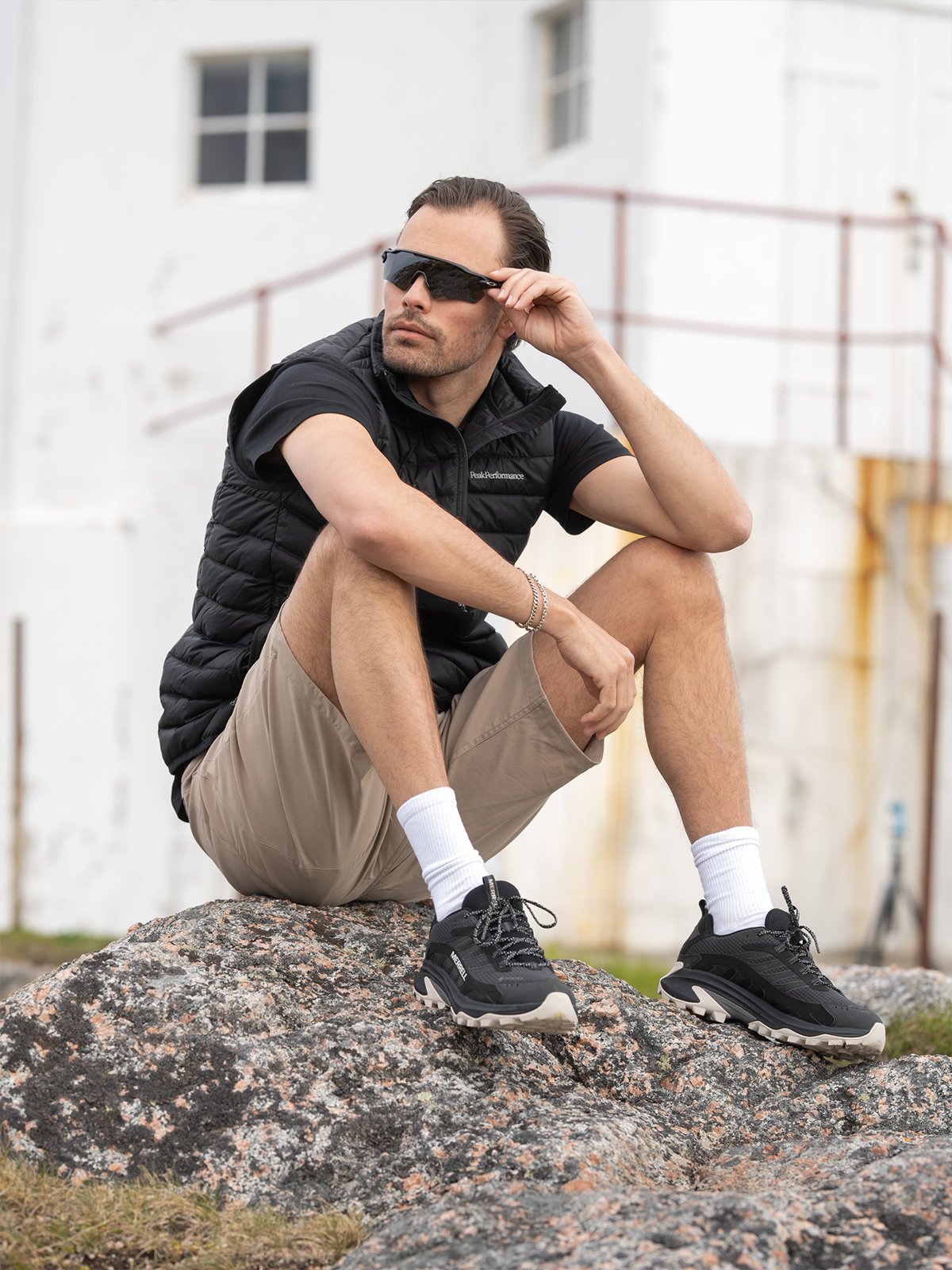 Peak Performance M Down Liner Vest Black