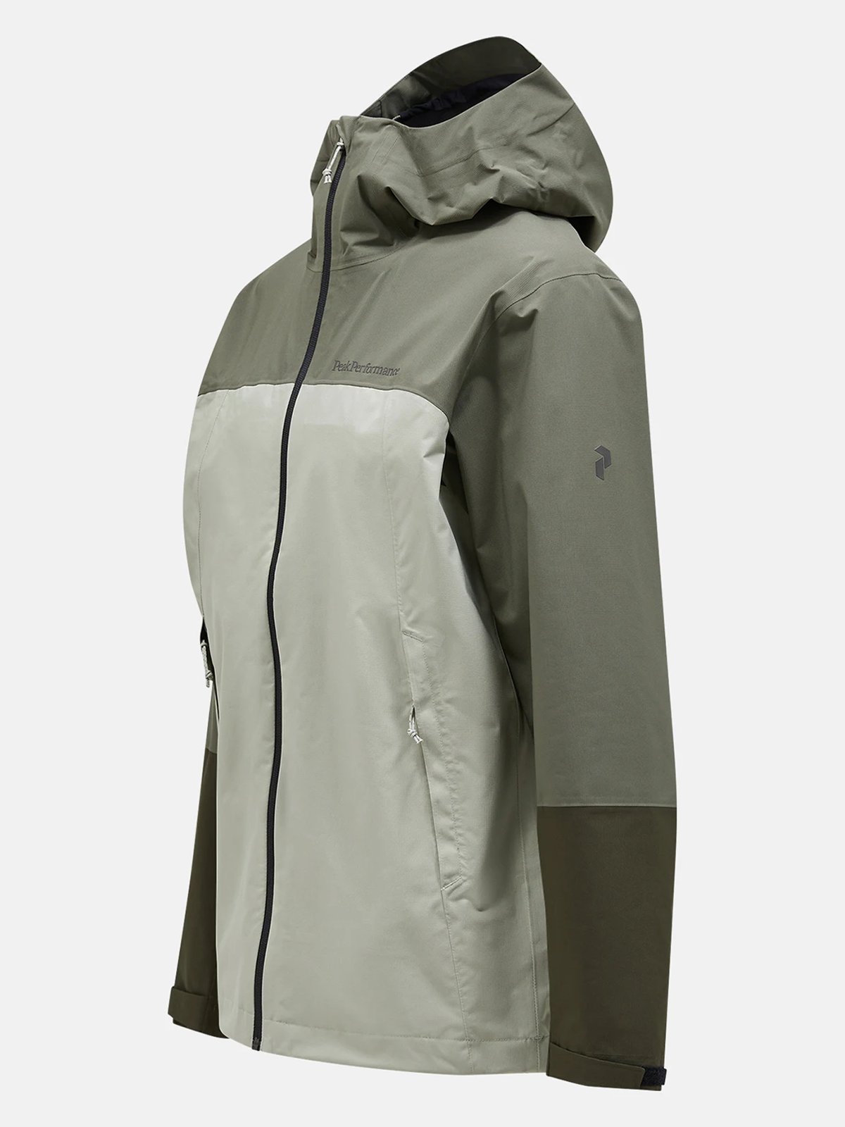 Peak Performance Trail Hipe Shell Jacket Pine Needle (48C) / Limit Green (G25) / Forest Night (4BT)