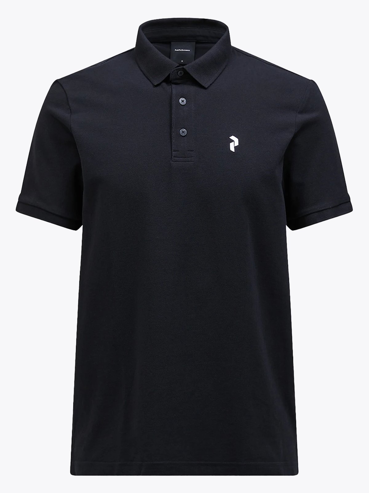 Peak Performance Classic Cotton Polo Black