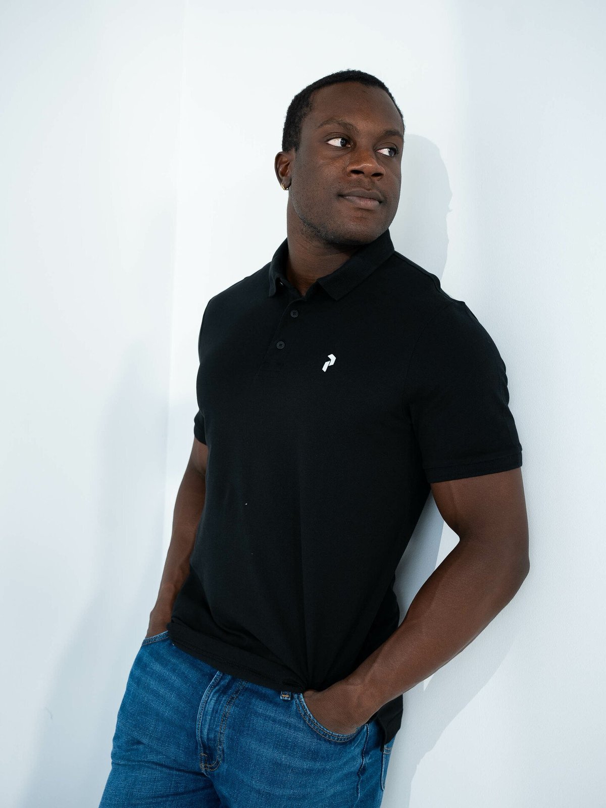 Peak Performance Classic Cotton Polo Black