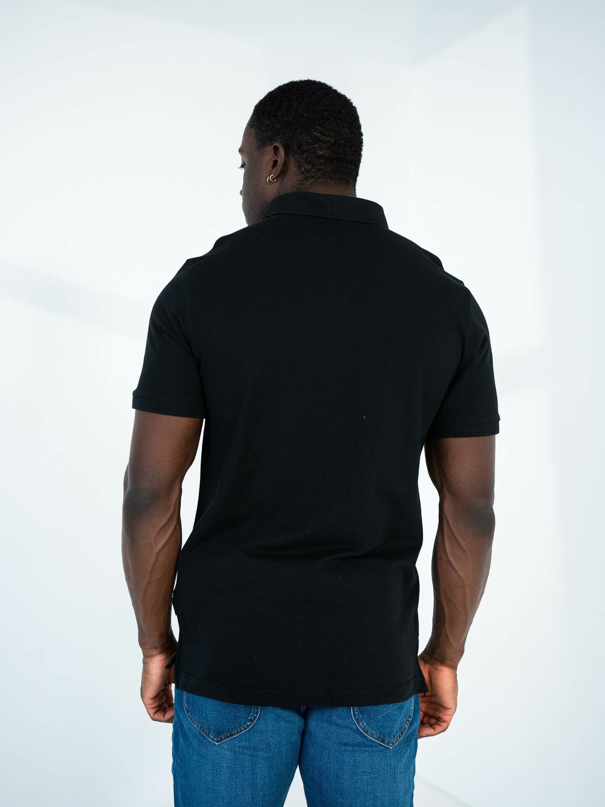 Peak Performance Classic Cotton Polo Black