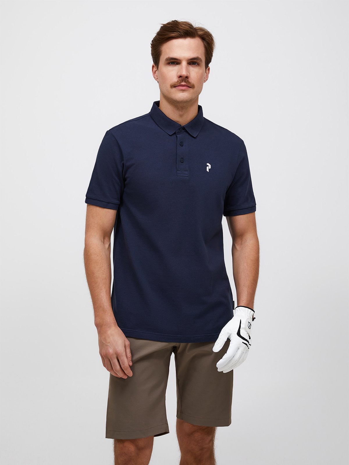 Peak Performance Classic Cotton Polo Navy