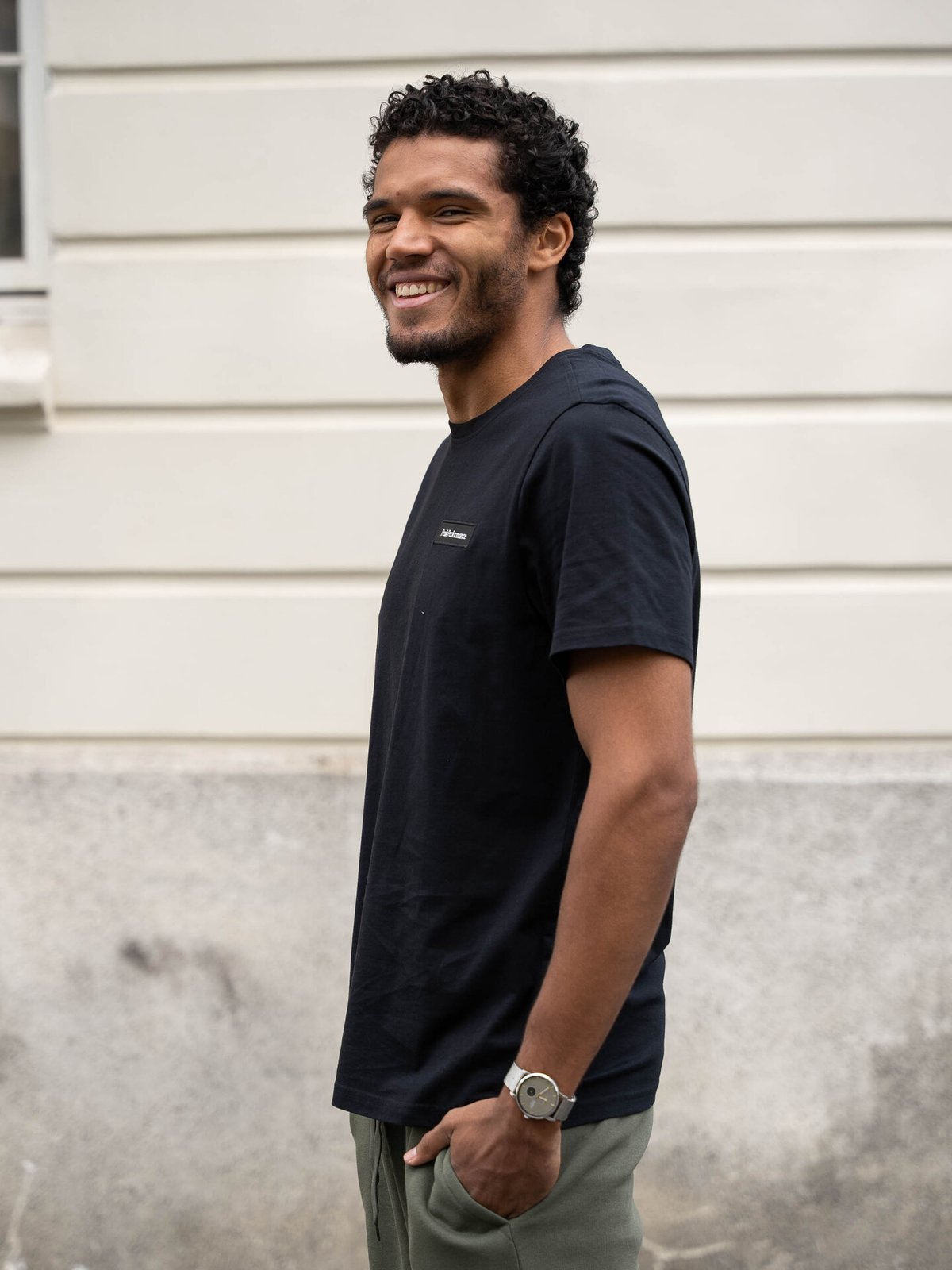 Peak Performance Logo Tee Black