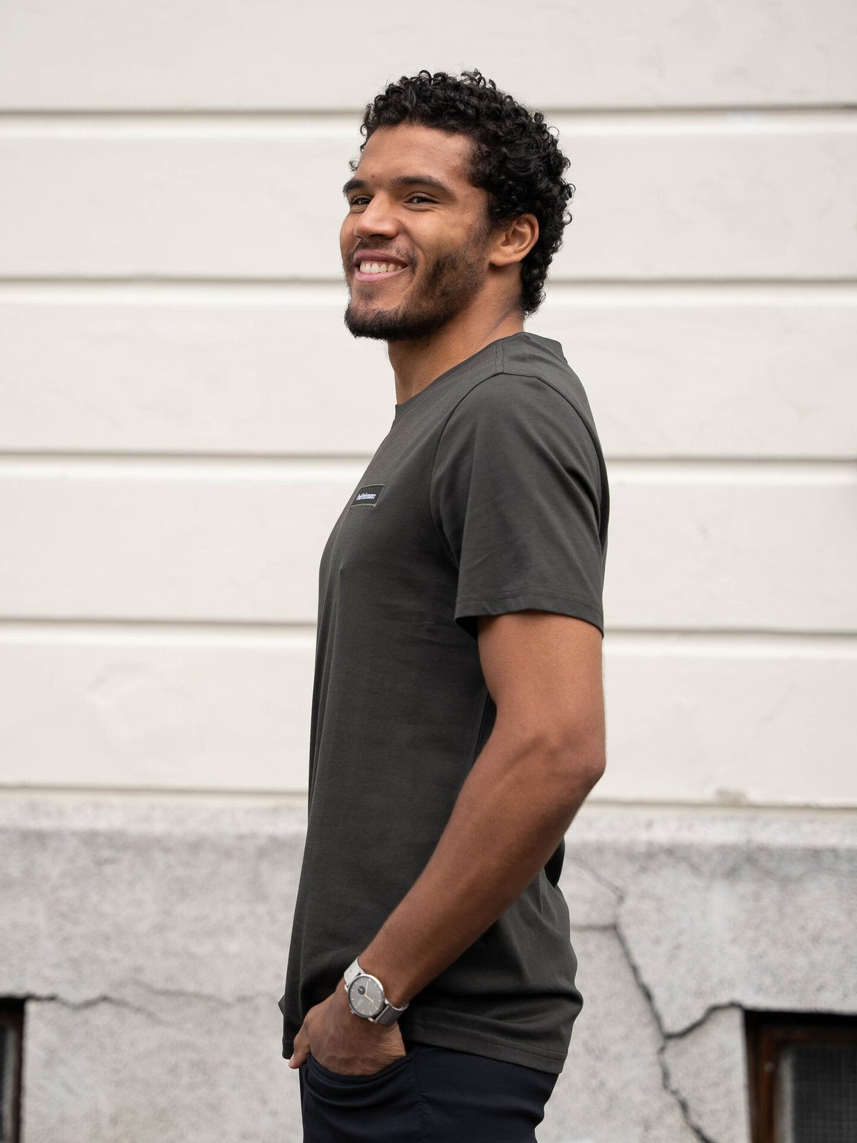 Peak Performance Logo Tee Olive Extreme