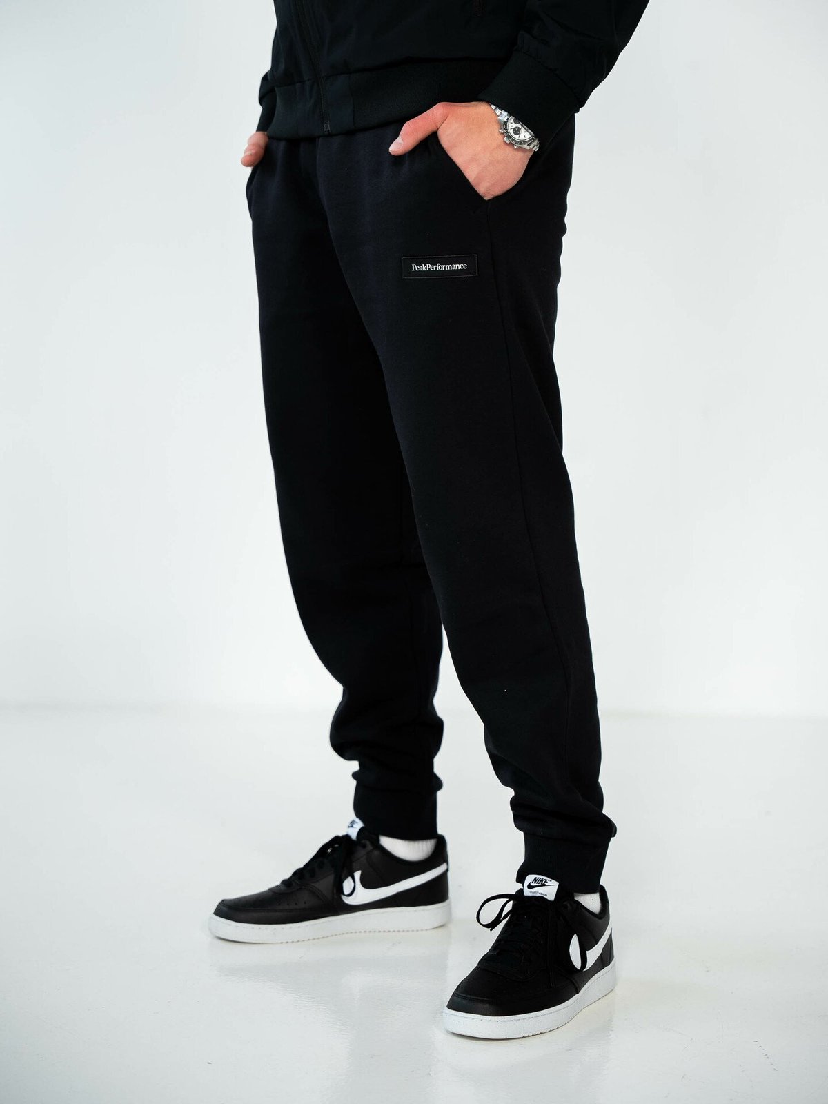 Peak Performance Logo Sweatpants Black
