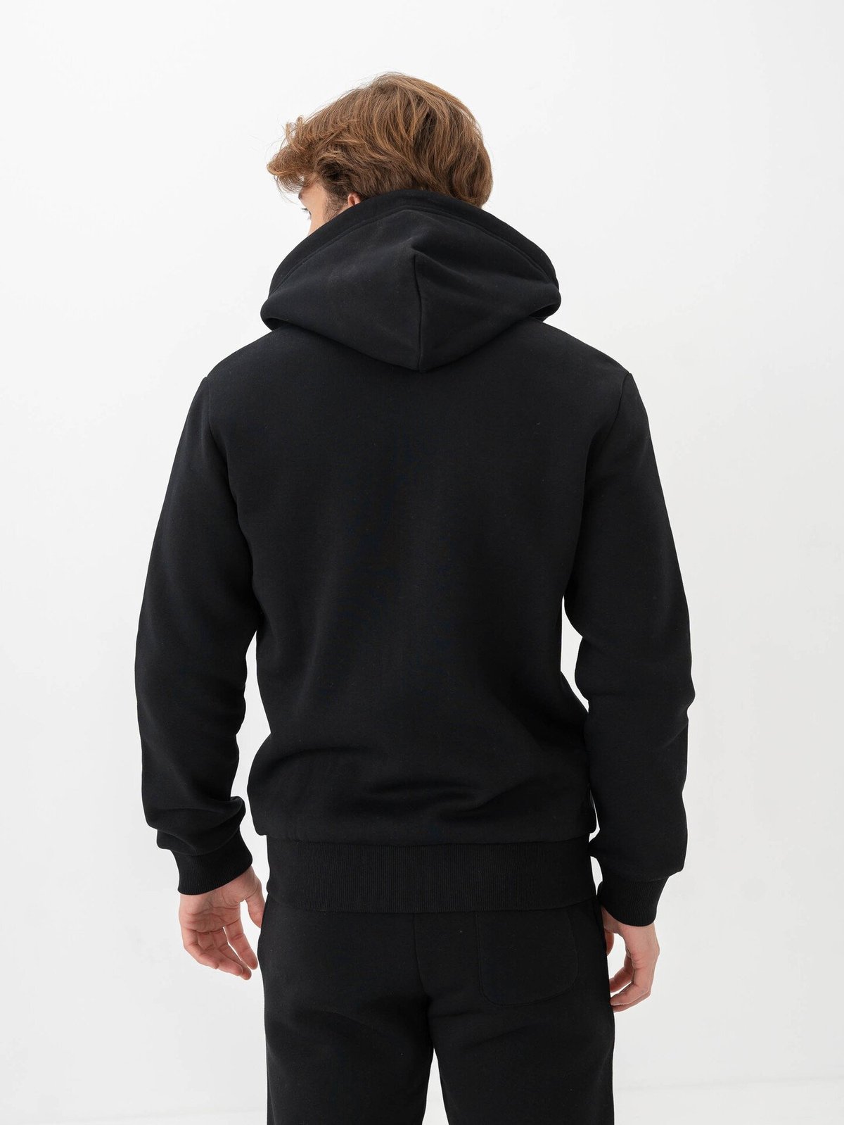 Peak Performance Original Small Logo Zip Hood Black