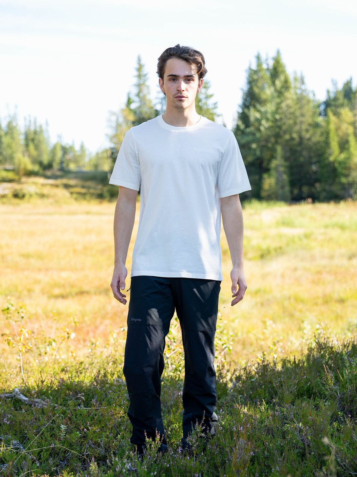 Peak Performance M Original Small Logo Tee OFFWHITE