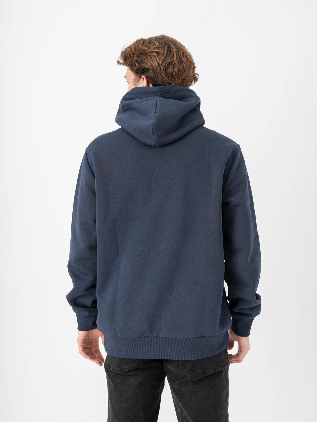Peak Performance M Original Small Logo Hood Blue Shadow