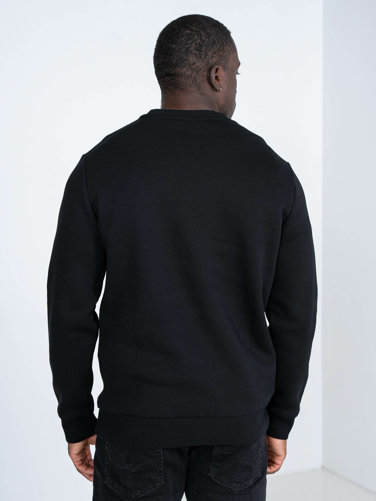 Peak Performance Original Small Logo Crew Black
