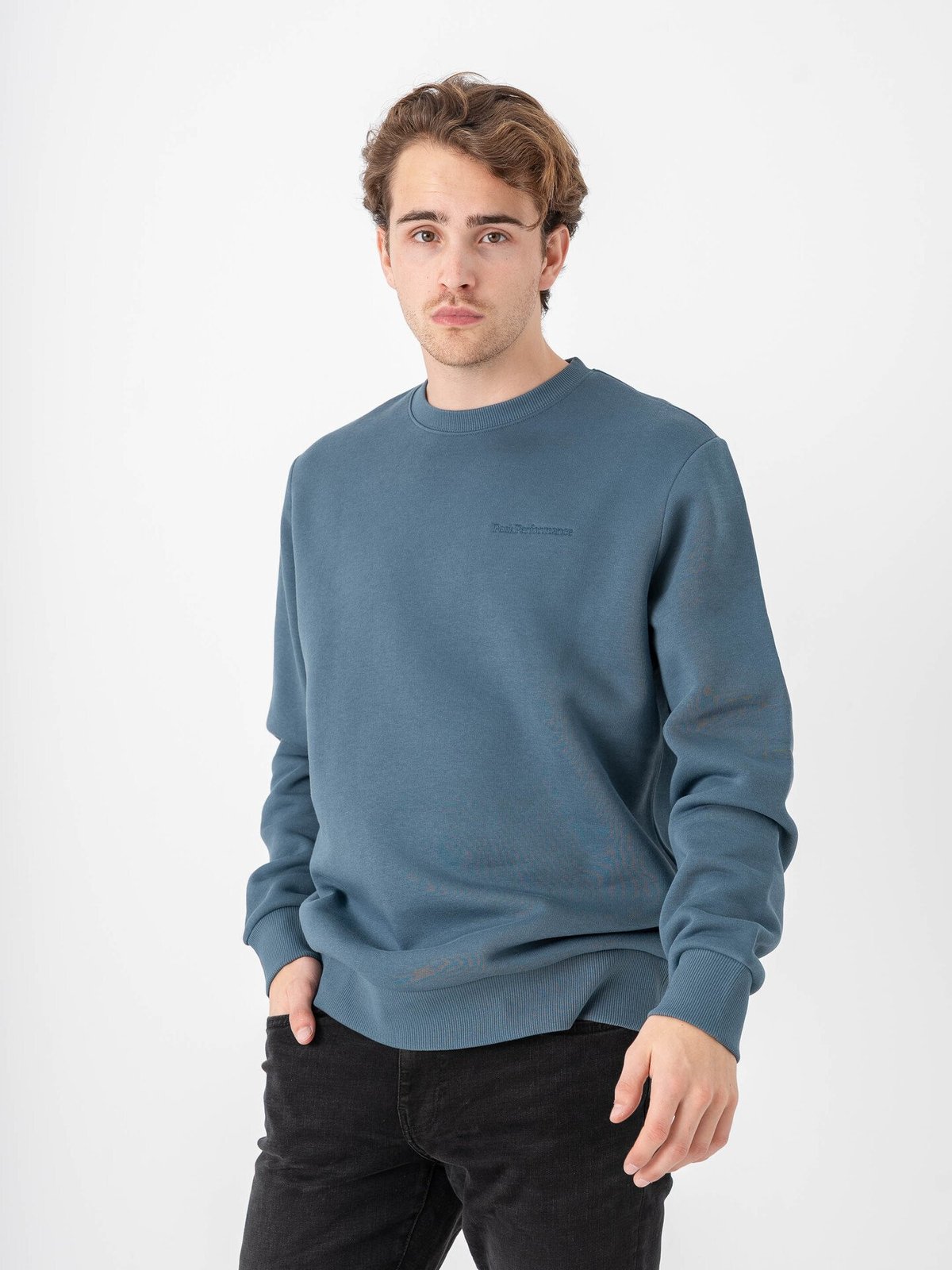 Peak Performance Original Small Logo Crew MOUNTAIN LAKE