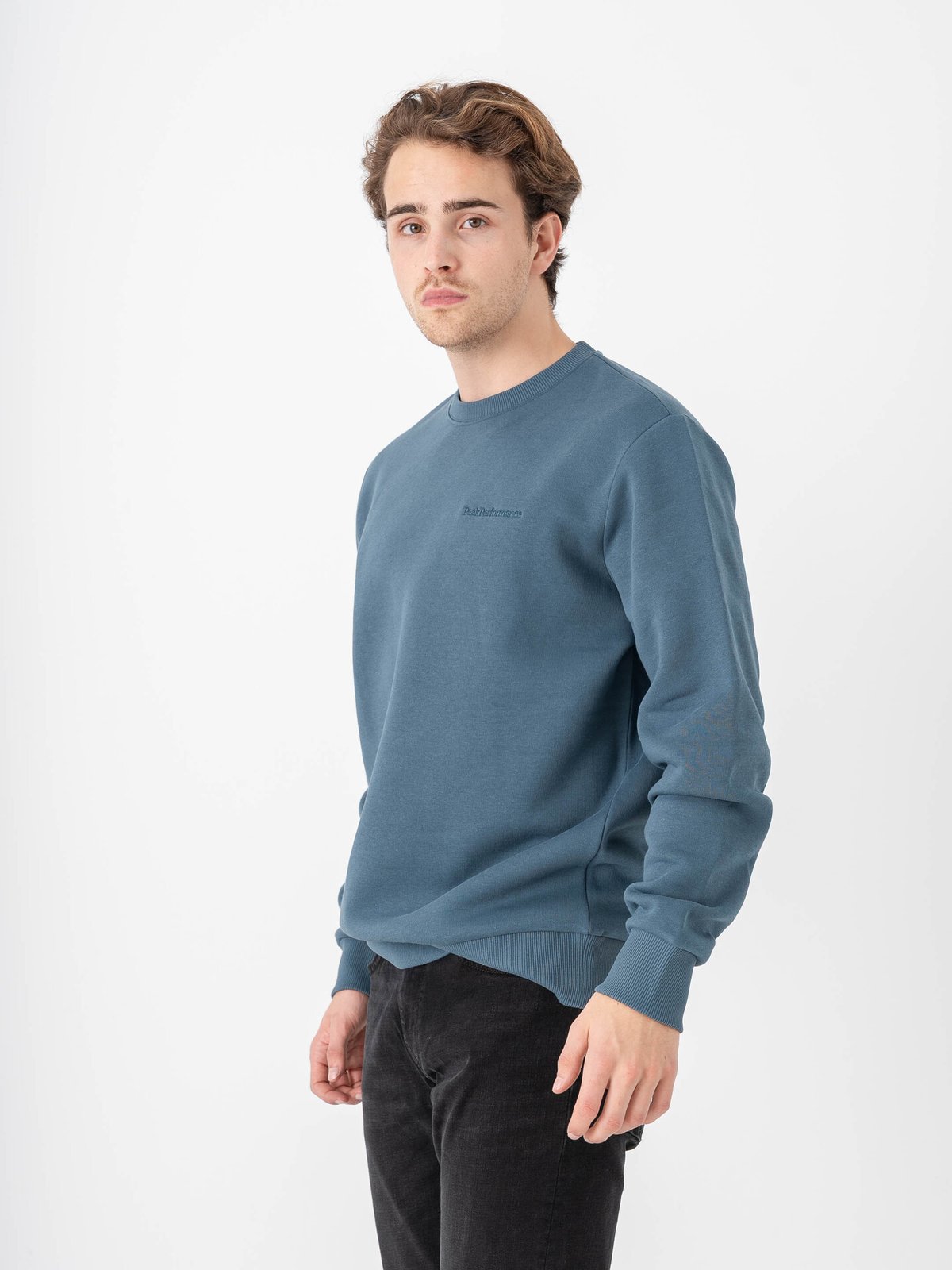 Peak Performance Original Small Logo Crew MOUNTAIN LAKE