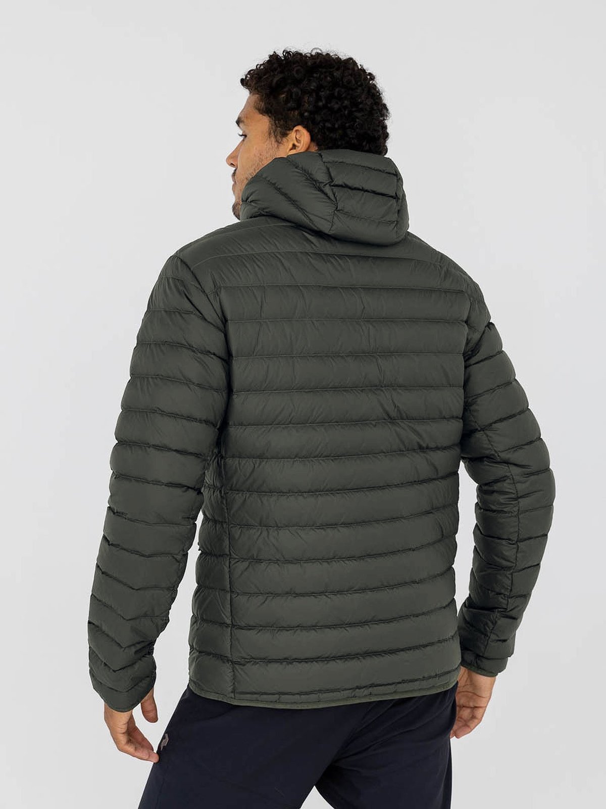 Peak Performance Down Liner Hood Jacket Olive Extreme