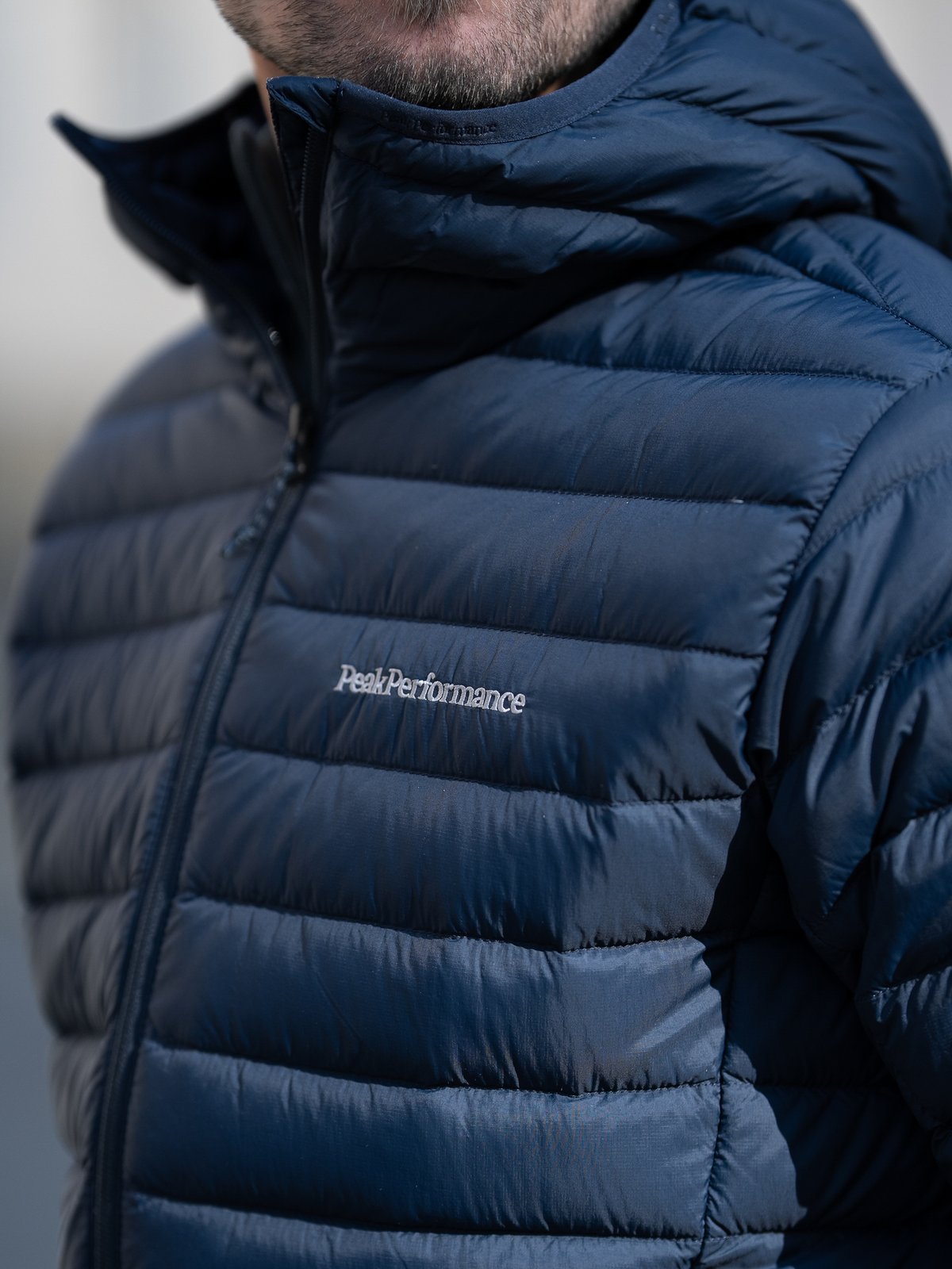 Peak Performance Down Liner Hood Jacket Blue shadow (2n3)