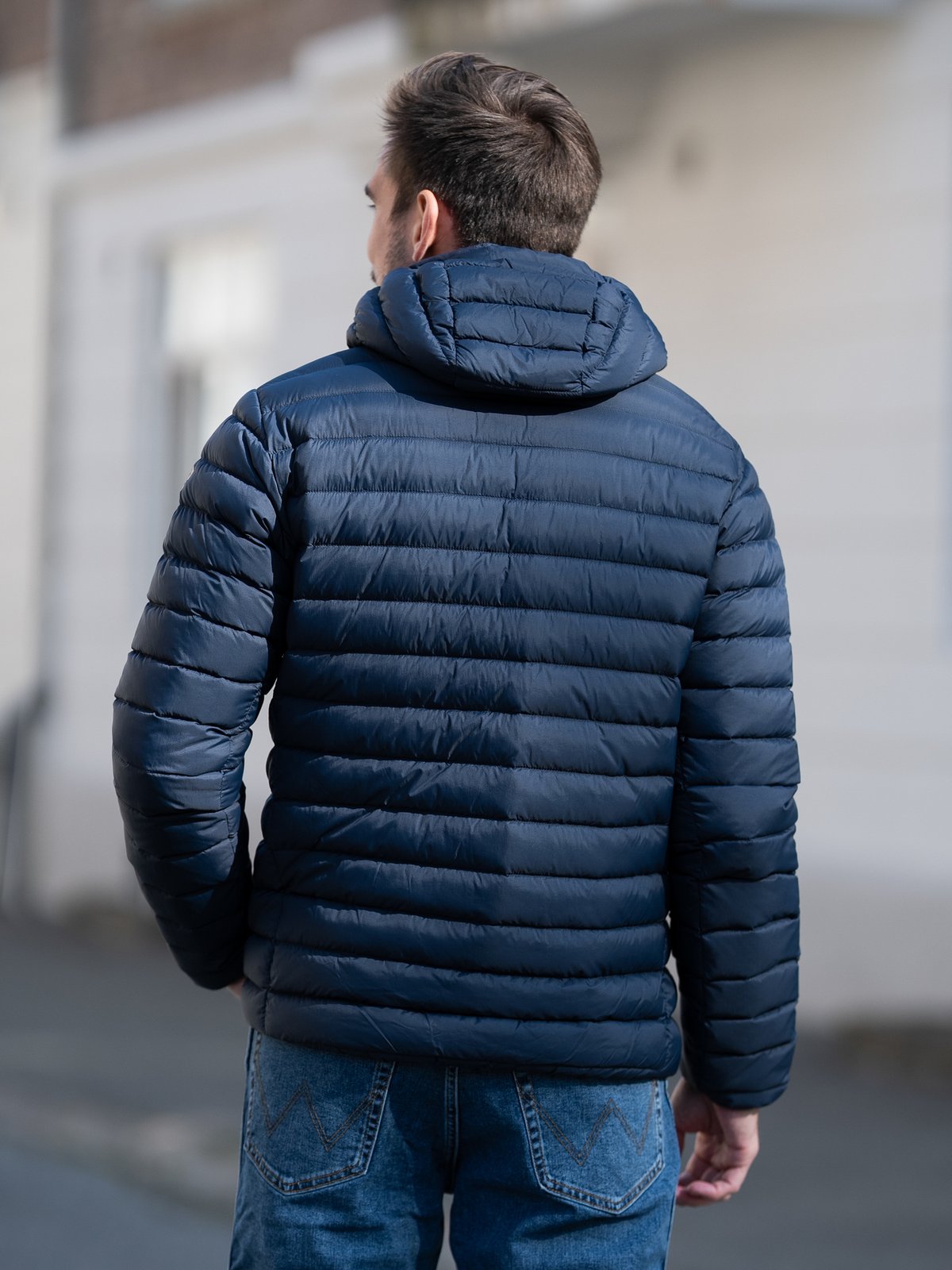 Peak Performance Down Liner Hood Jacket Blue shadow (2n3)