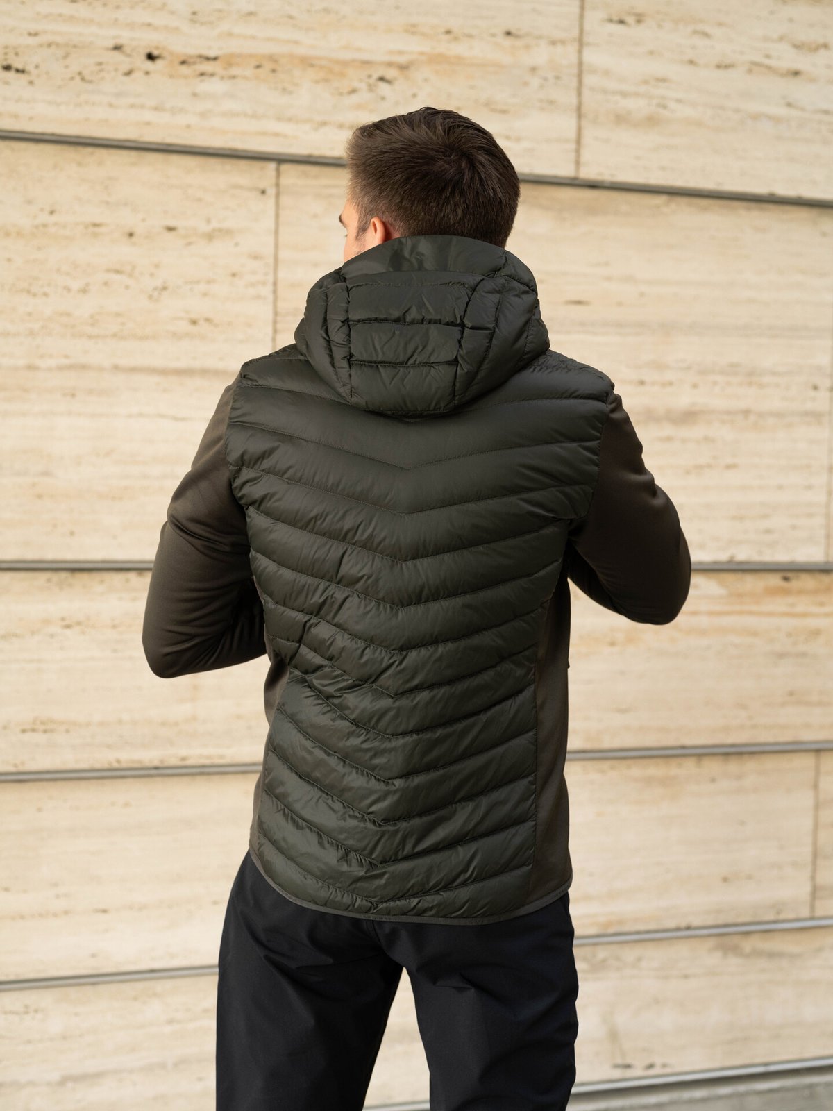 Peak Performance Frost Down Hybrid Hood Olive extreme