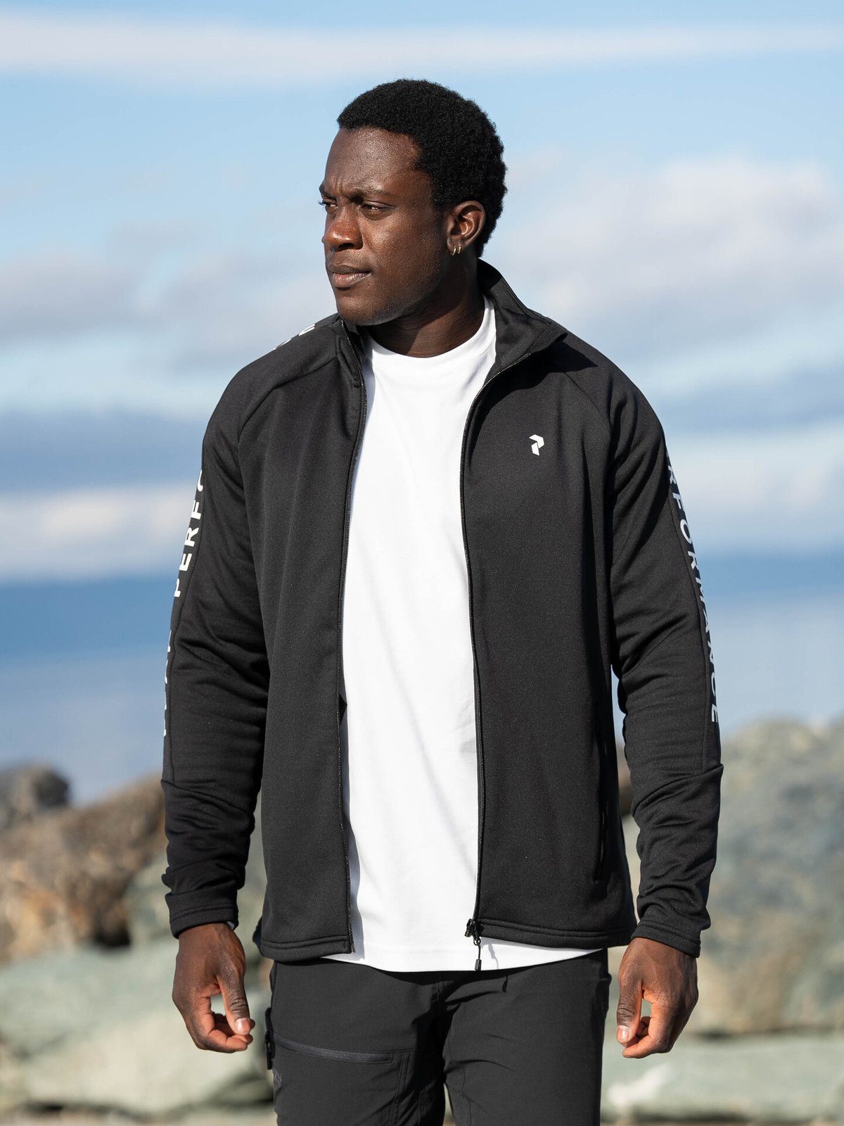 Peak Performance Rider Zip Jacket Black (050) / black (050)