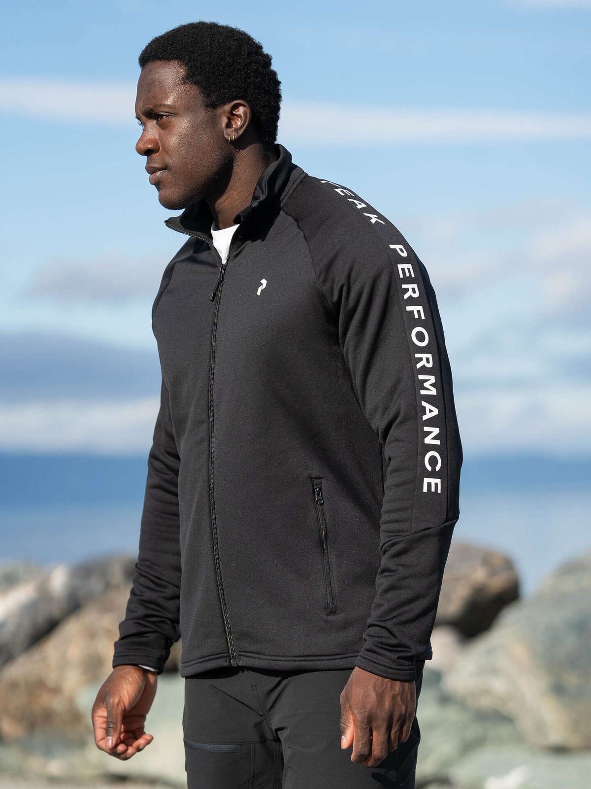 Peak Performance Rider Zip Jacket Black (050) / black (050)