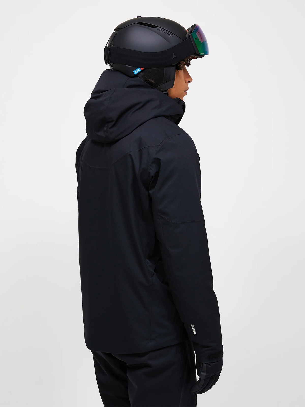 Peak Performance Maroon Insulated Jacket Black