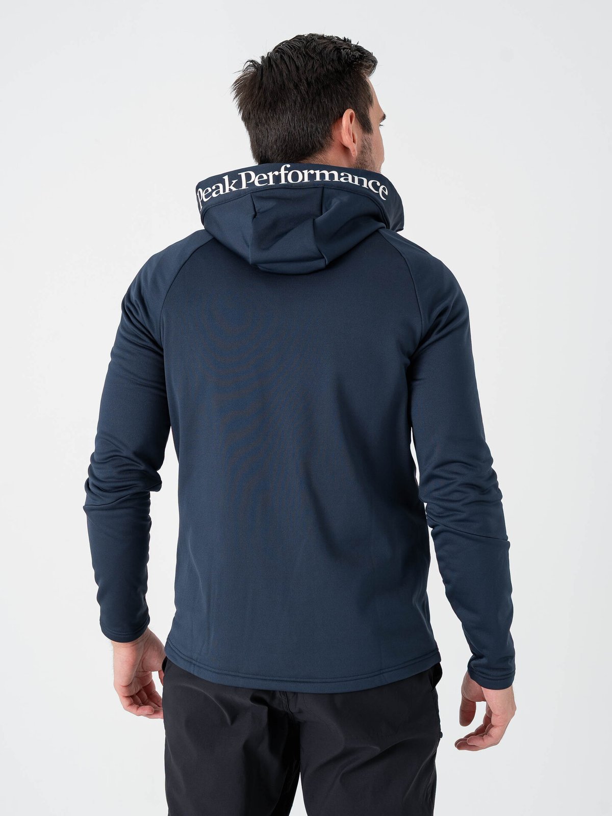 Peak Performance Rider Essentials Zip Hood Blue Shadow