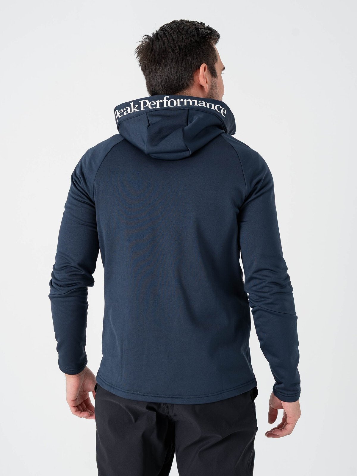 Peak Performance Rider Essentials Zip Hood Blue Shadow