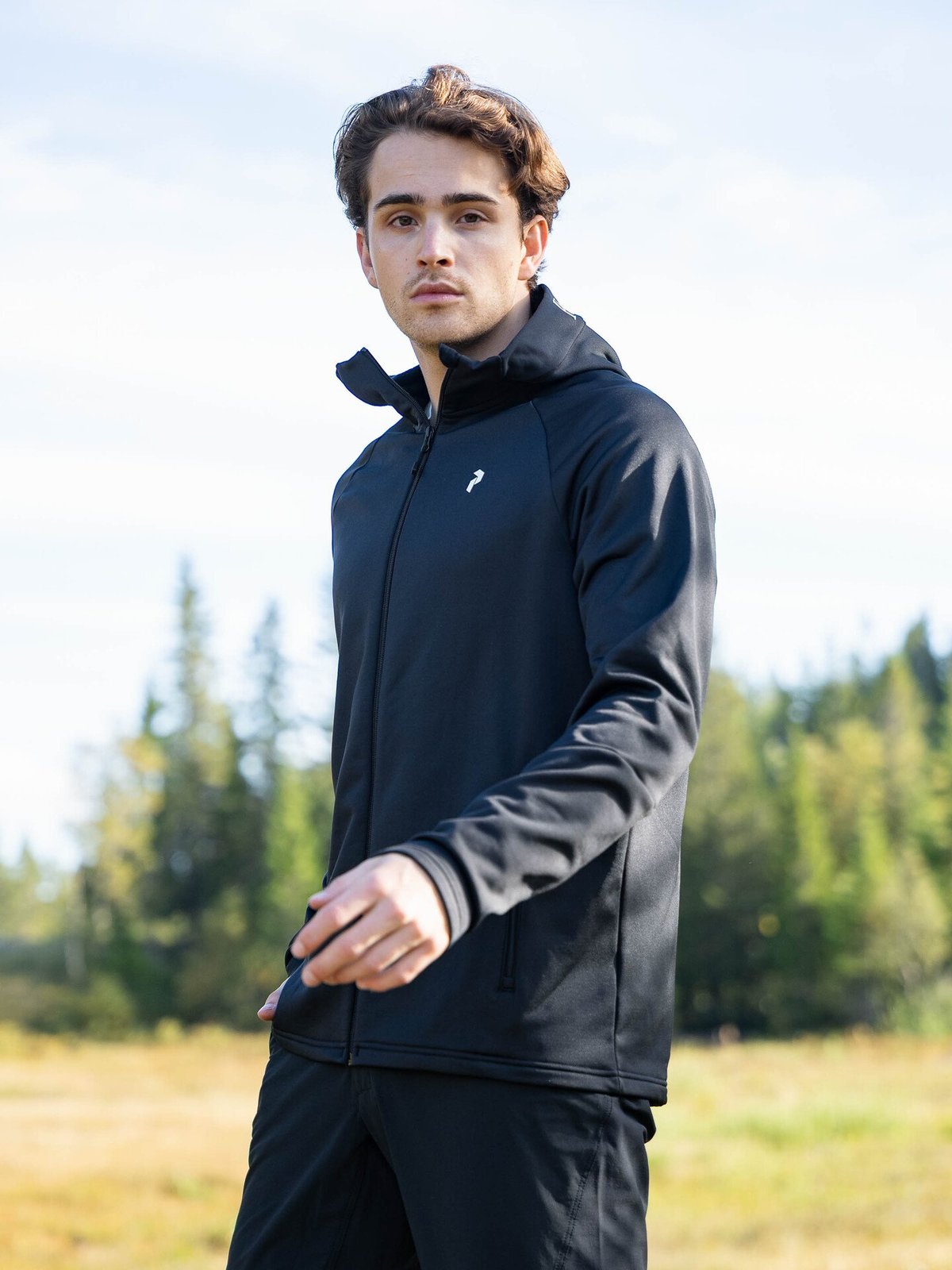 Peak Performance Rider Essentials Zip Hood Black