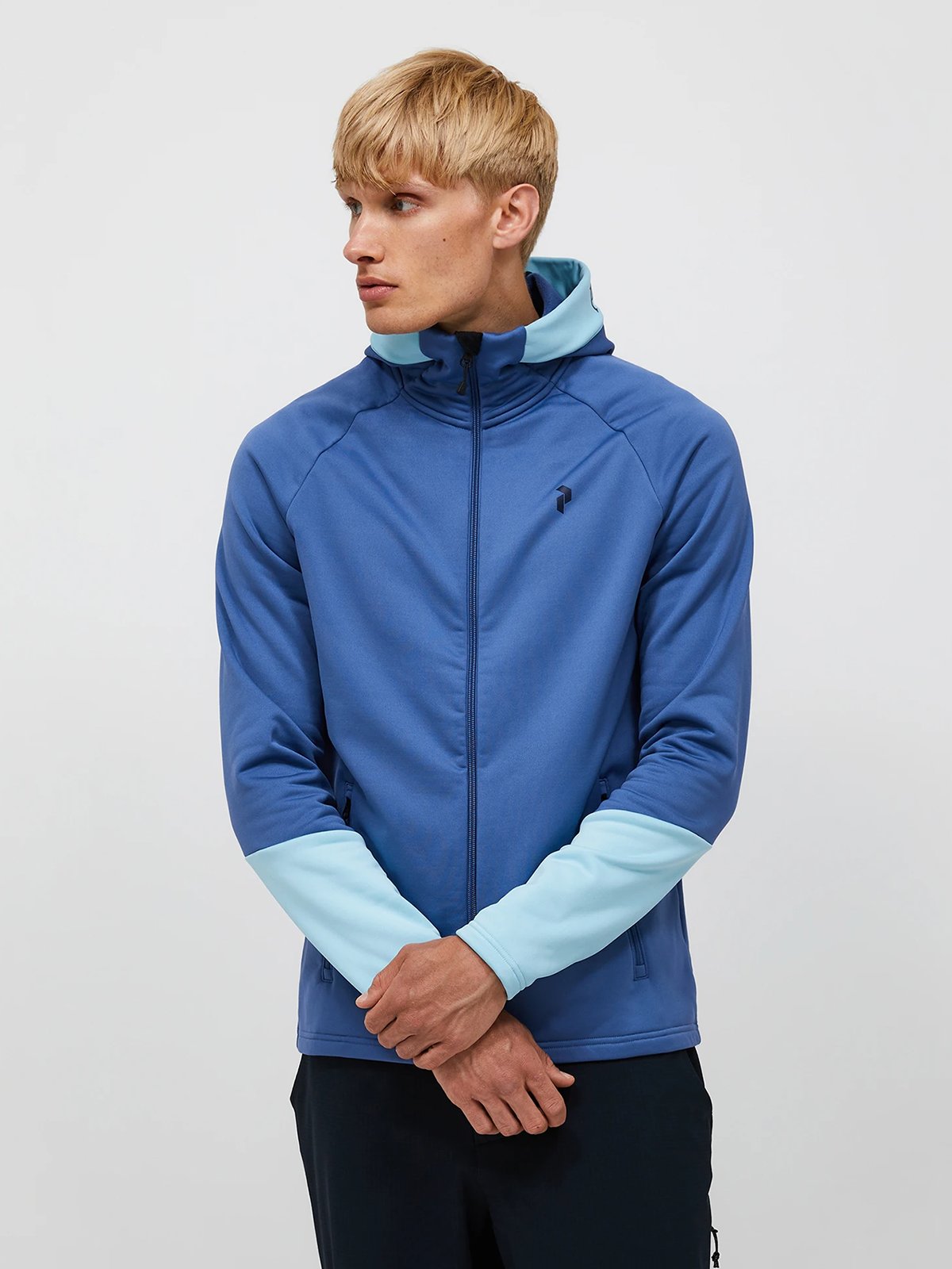 Peak Performance Rider Essentials Zip Hood Summit Sky / Snowmelt