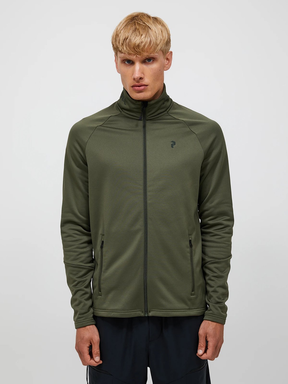 Peak Performance M Rider Essentials Zip Jacket Pine Needle