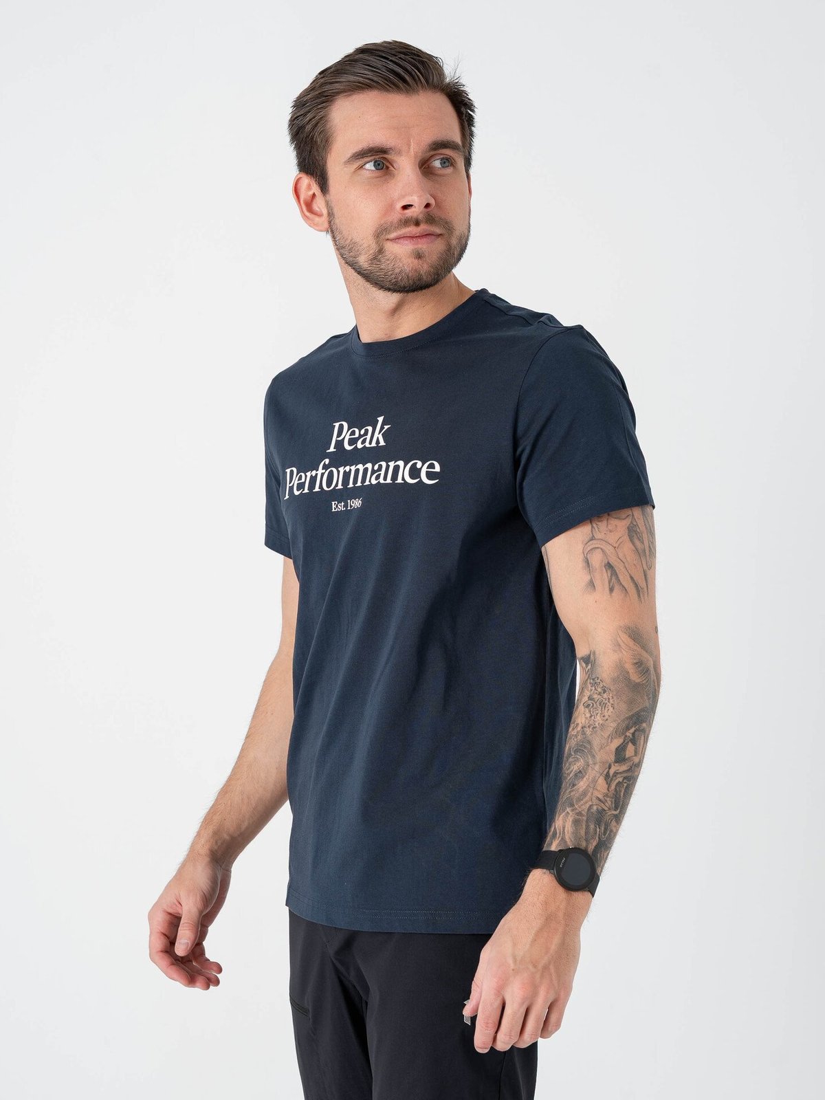 Peak Performance Original Tee Men Blue Shadow / Offwhite