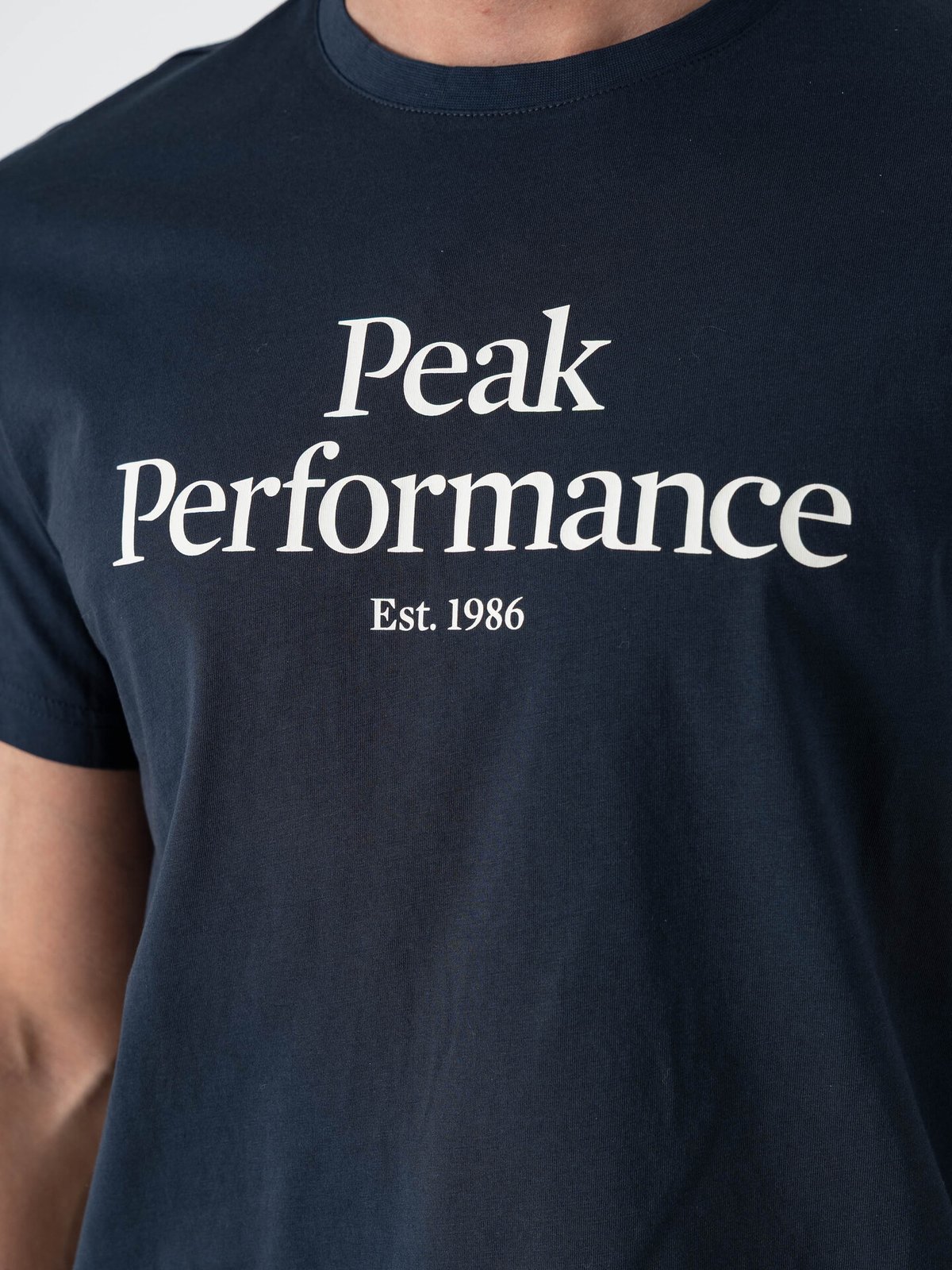 Peak Performance Original Tee Men Blue Shadow / Offwhite