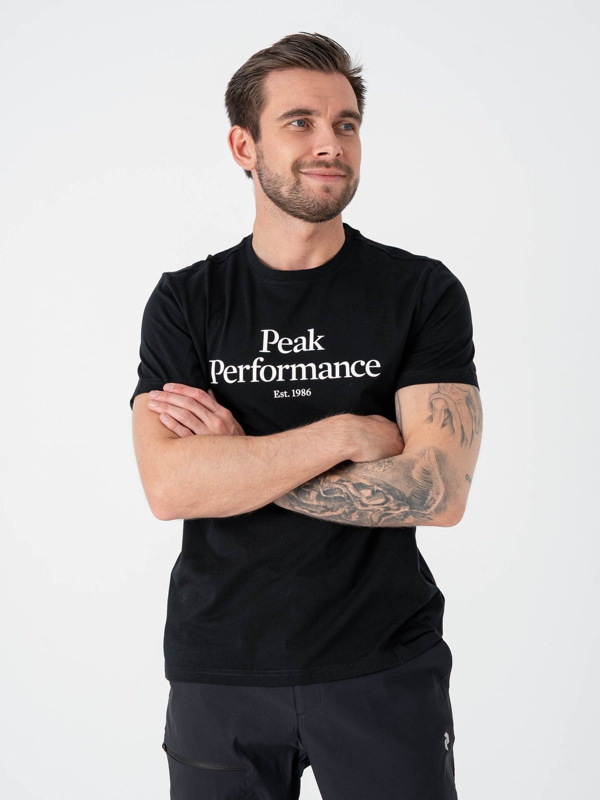 Peak Performance Original Tee Men Black / Offwhite