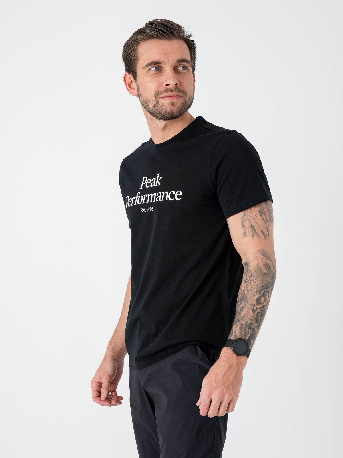 Peak Performance Original Tee Men Black / Offwhite