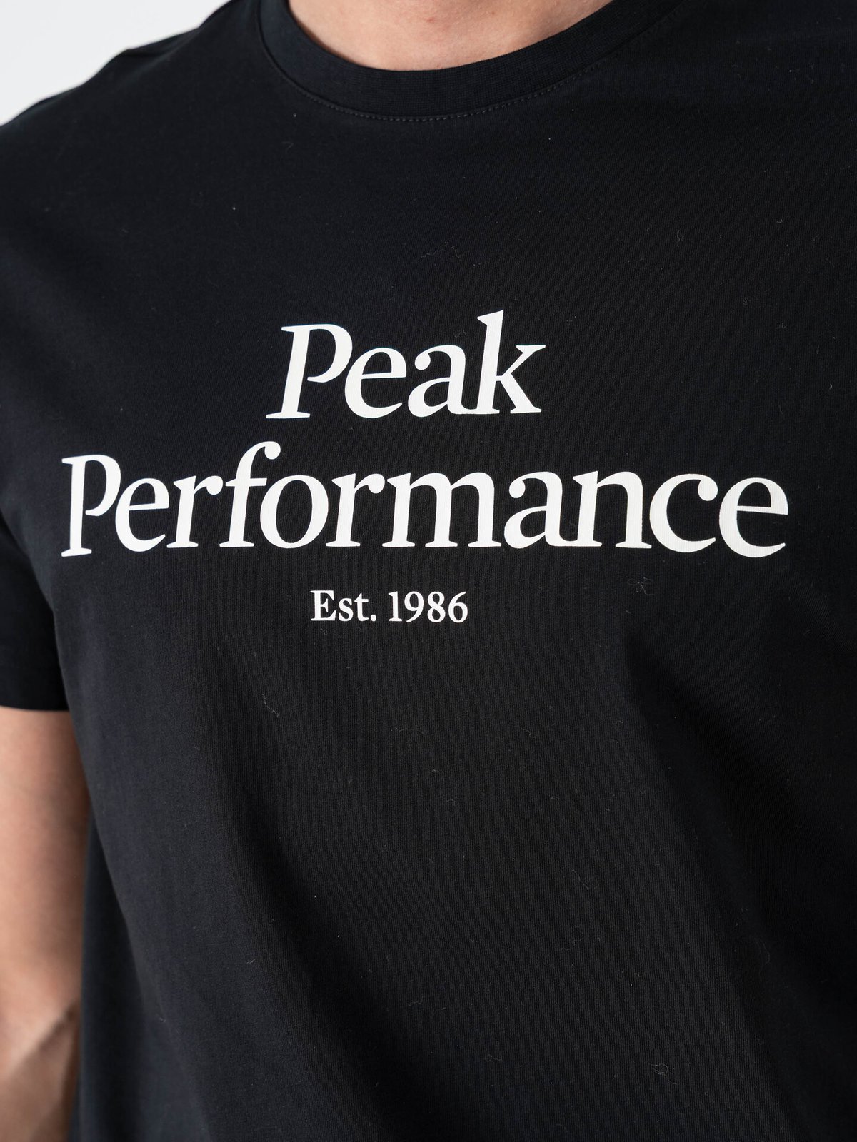 Peak Performance Original Tee Men Black / Offwhite
