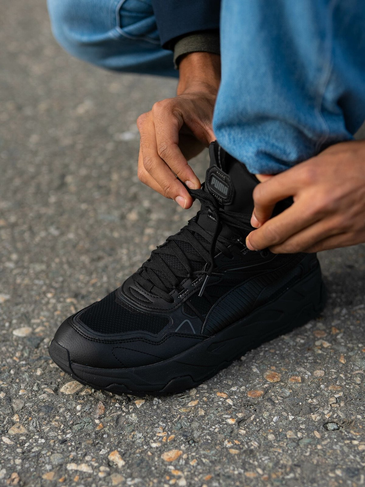 Puma Trinity Mid Hybrid Black/Puma Black/Cool Dark Gray