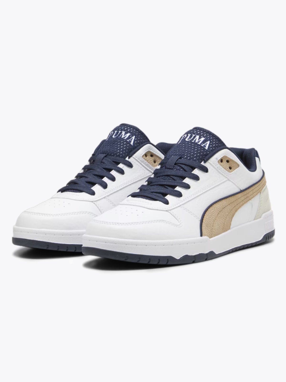 Puma RBD Game Low Retro Club PUMA White-Club Navy-Prairie Tan