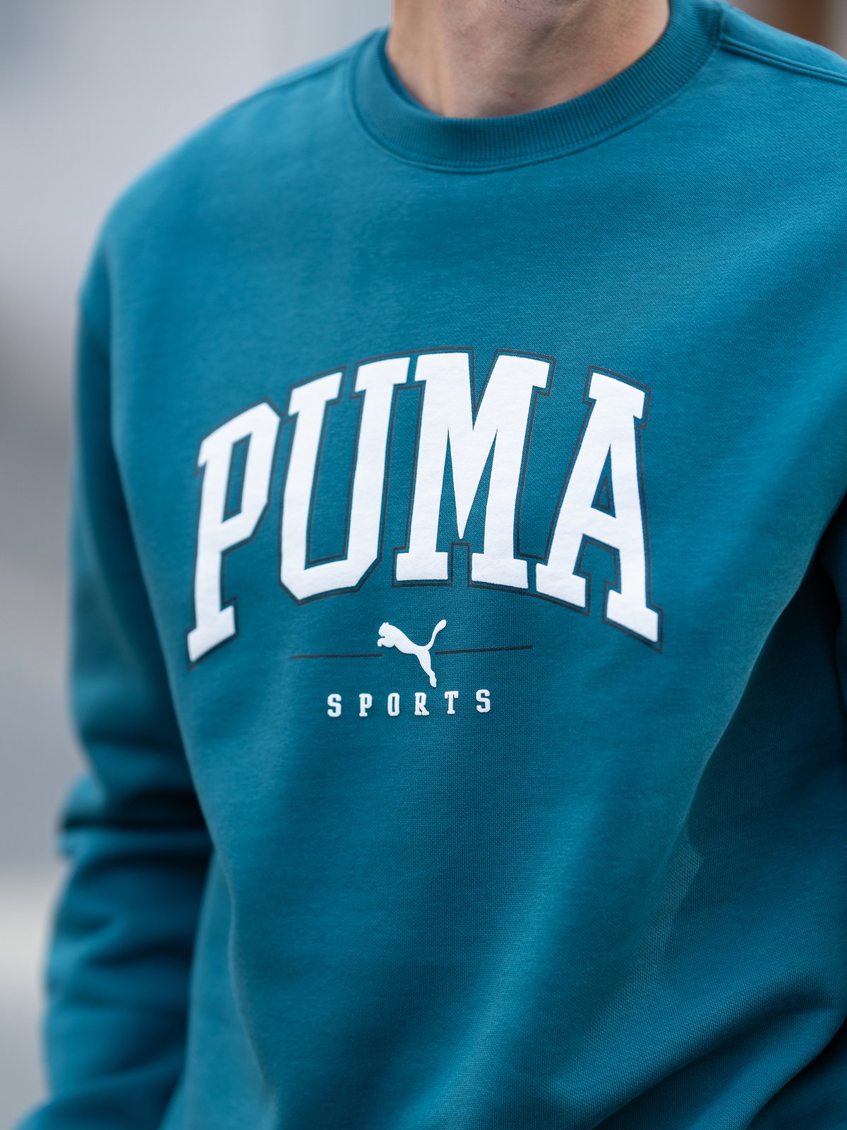 Puma Puma Squad Crew Full-Length Cold Green