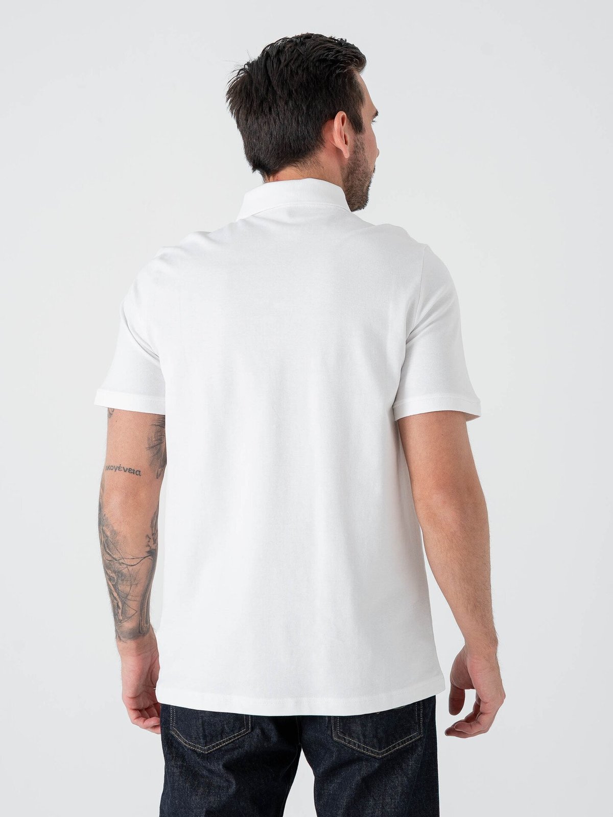 Puma ESS No.1 Logo Pique Polo PUMA White