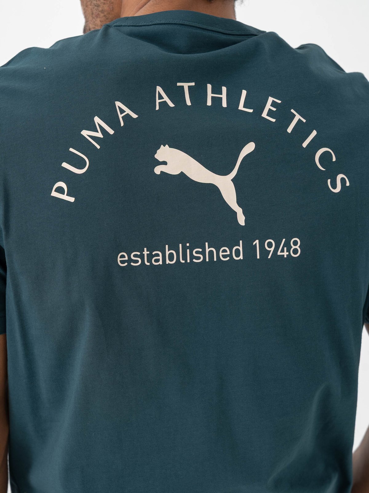 Puma Class Graphic Tee Green Terrain