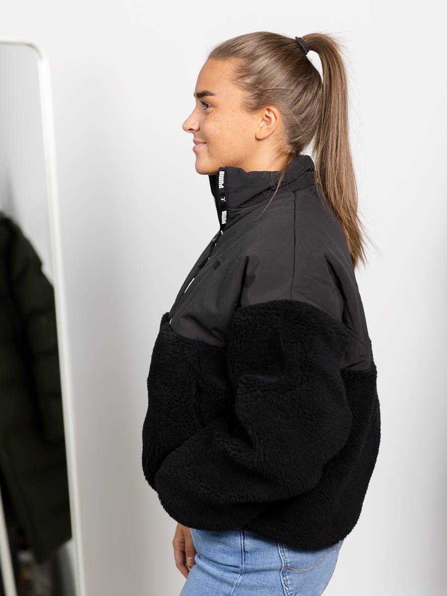 Puma Sherpa Jacket Black