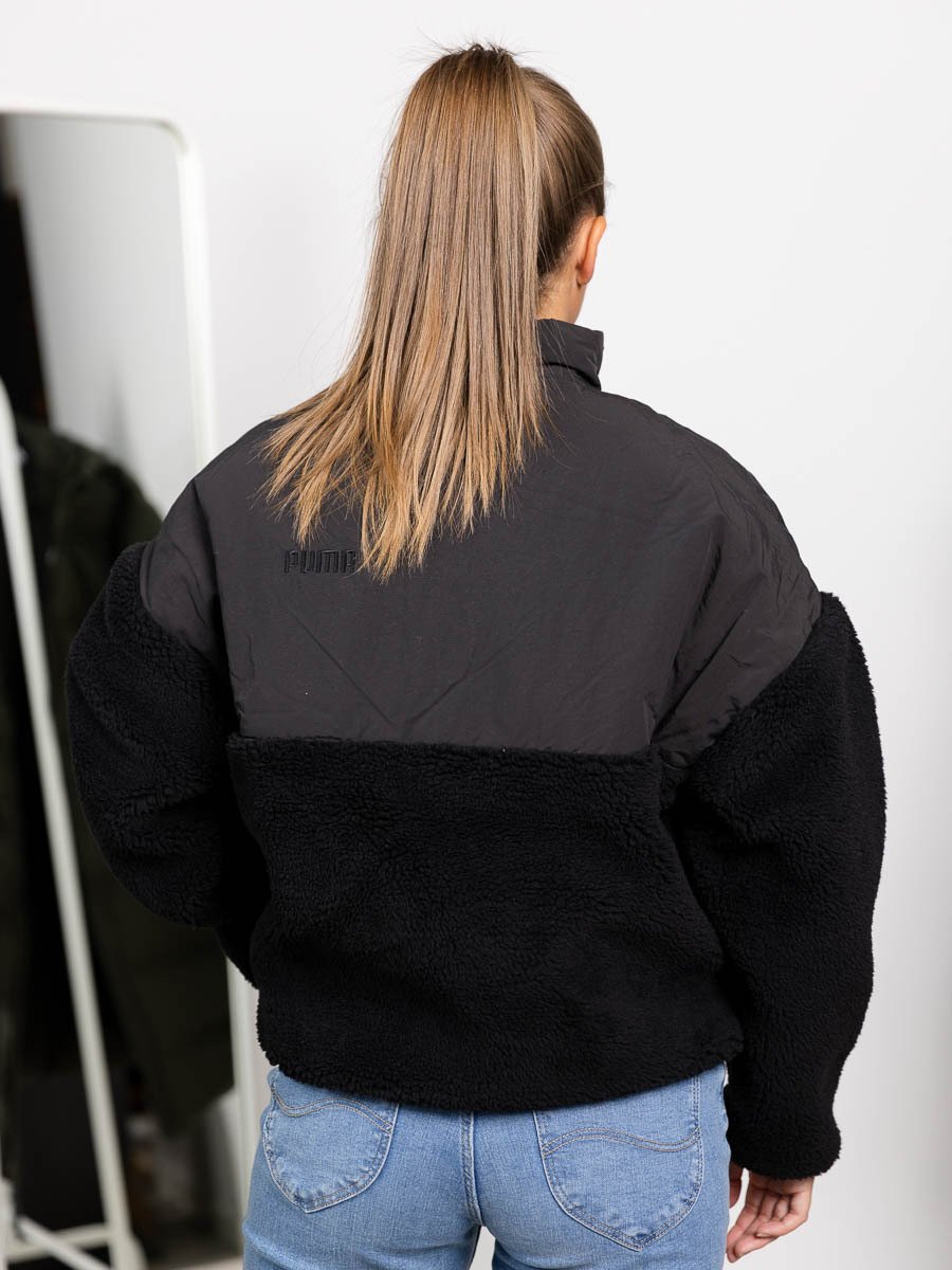 Puma Sherpa Jacket Black