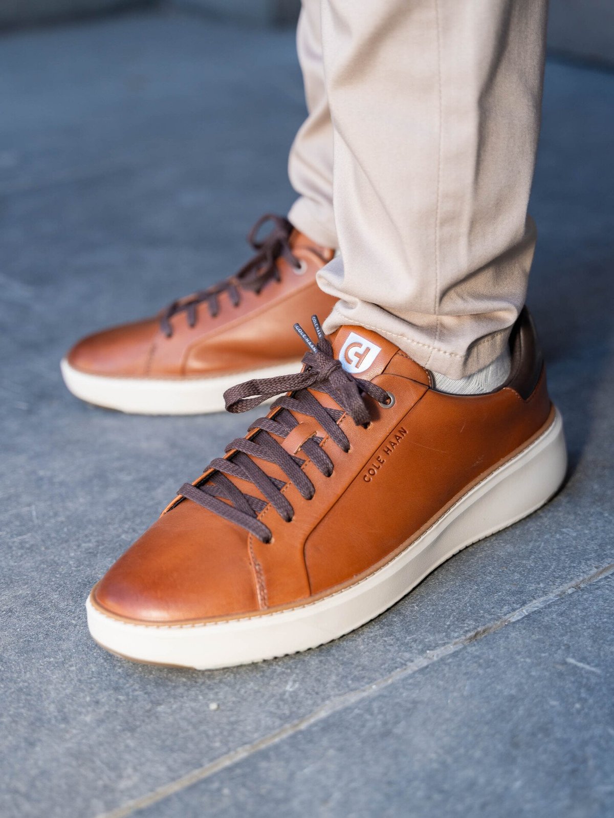 Cole Haan GrandPro Topspin Sneaker British Tan