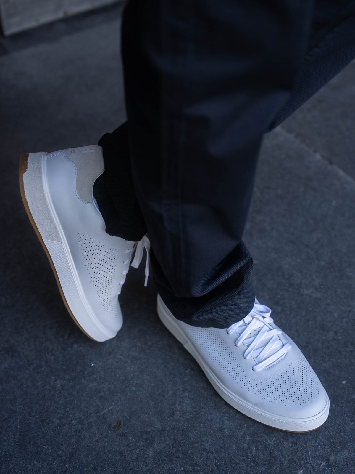 Cole Haan GrandPro Angleace Sneaker Optic White / Silver Birch