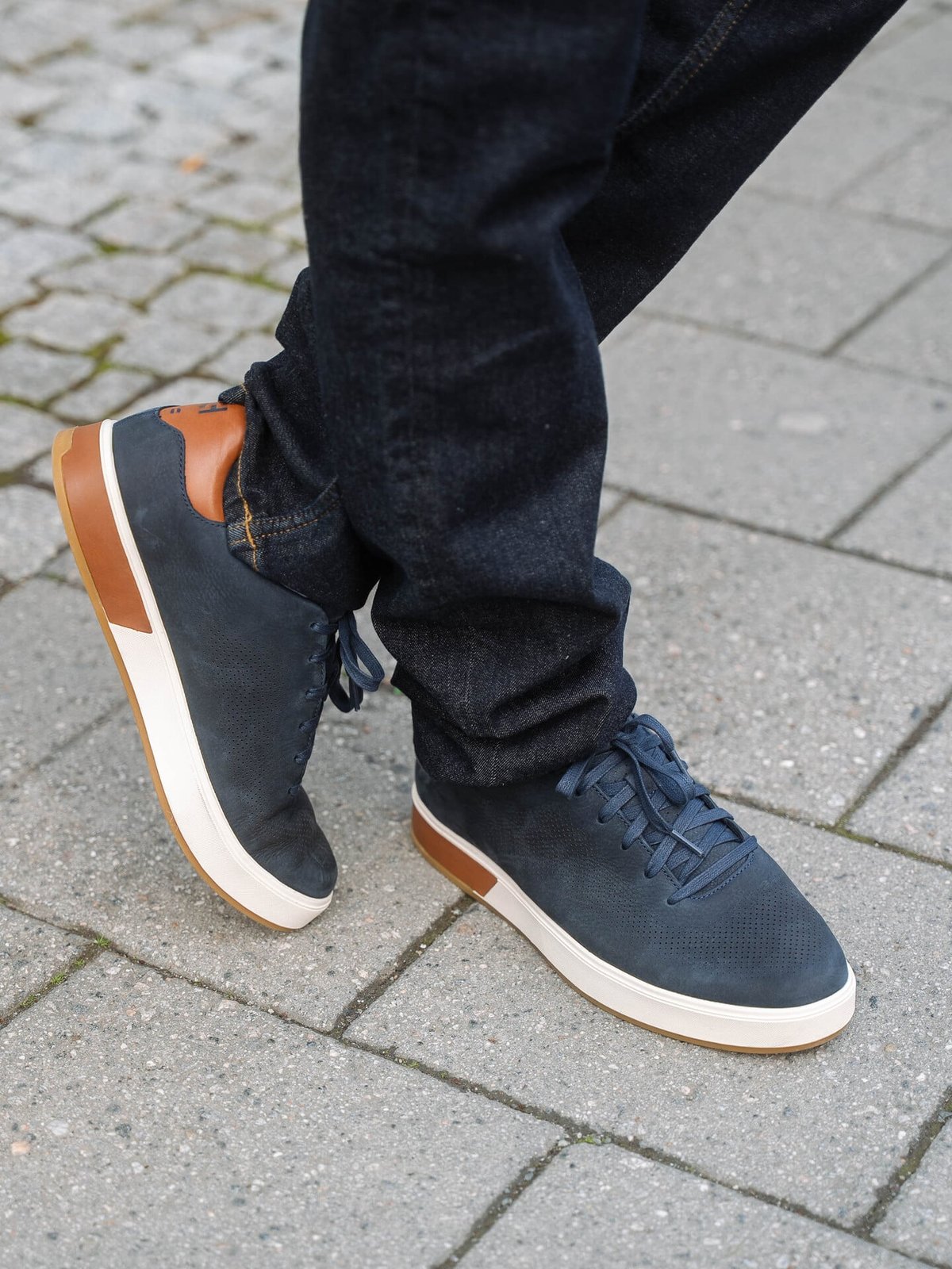 Cole Haan GrandPro Angleace Sneaker Navy Blazer / British Tan / Gum