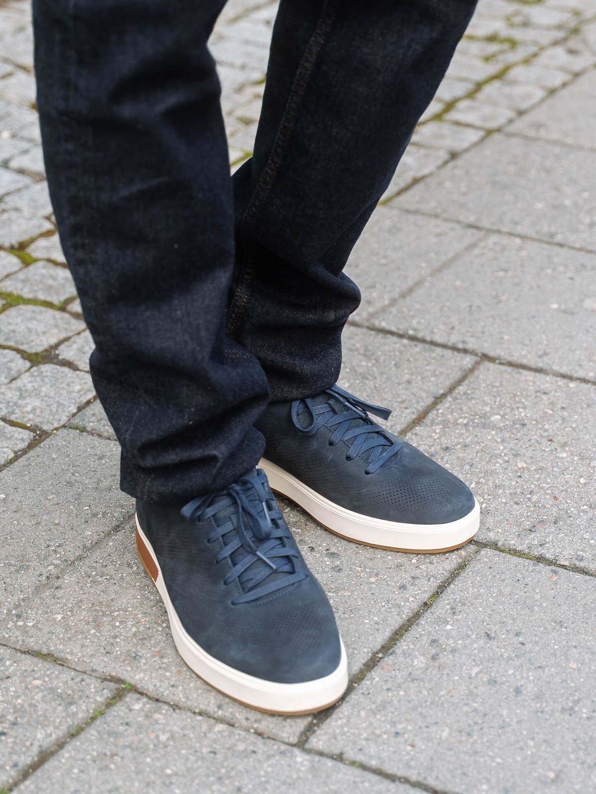Cole Haan GrandPro Angleace Sneaker Navy Blazer / British Tan / Gum