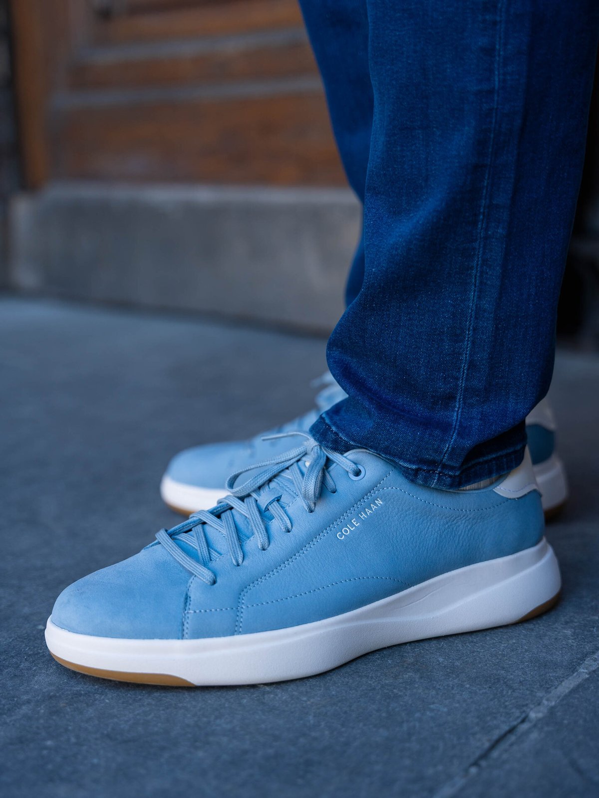 Cole Haan GrandPro Tennis 2.0 Dusty Blue / Ivory