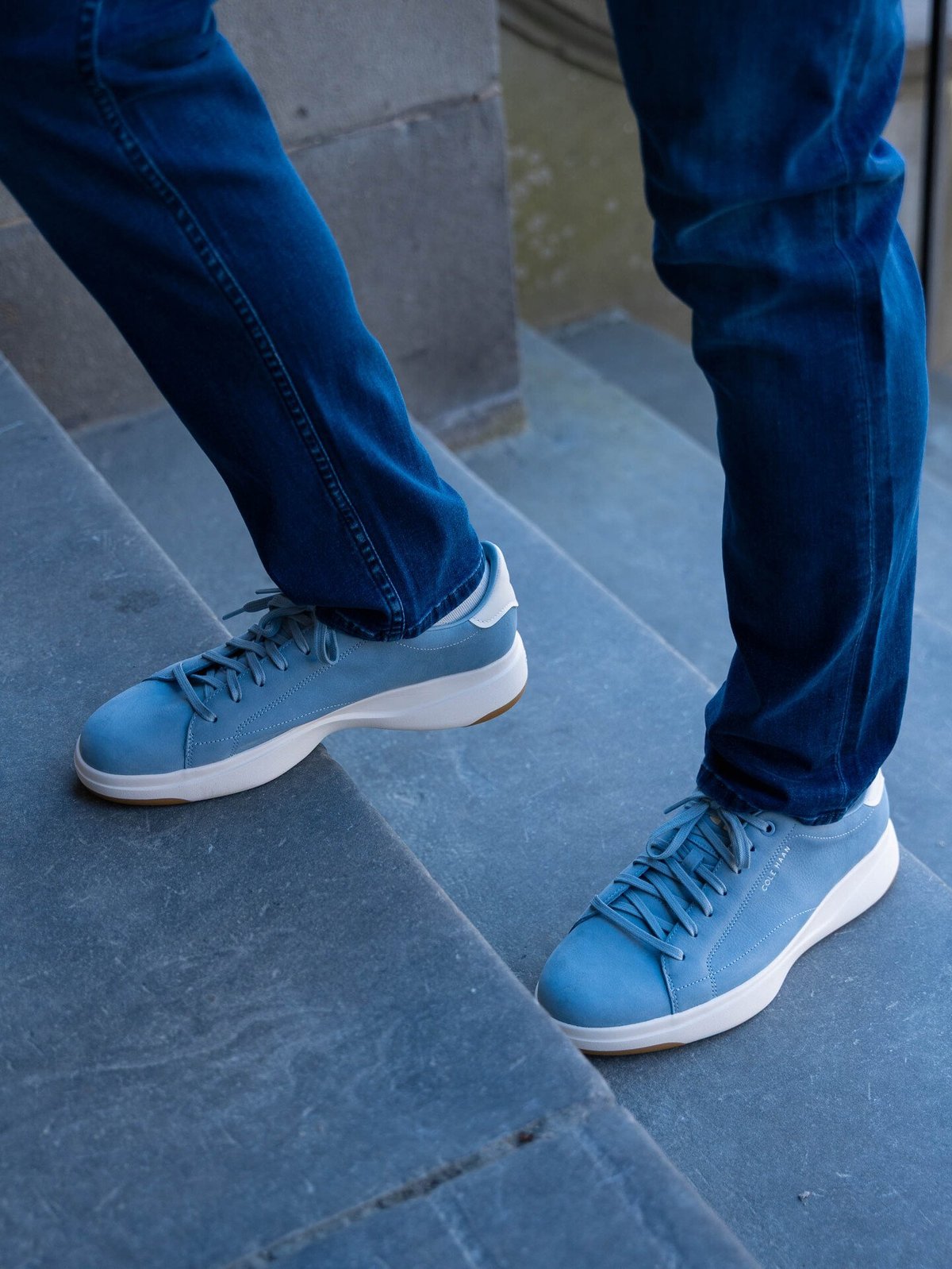 Cole Haan GrandPro Tennis 2.0 Dusty Blue / Ivory