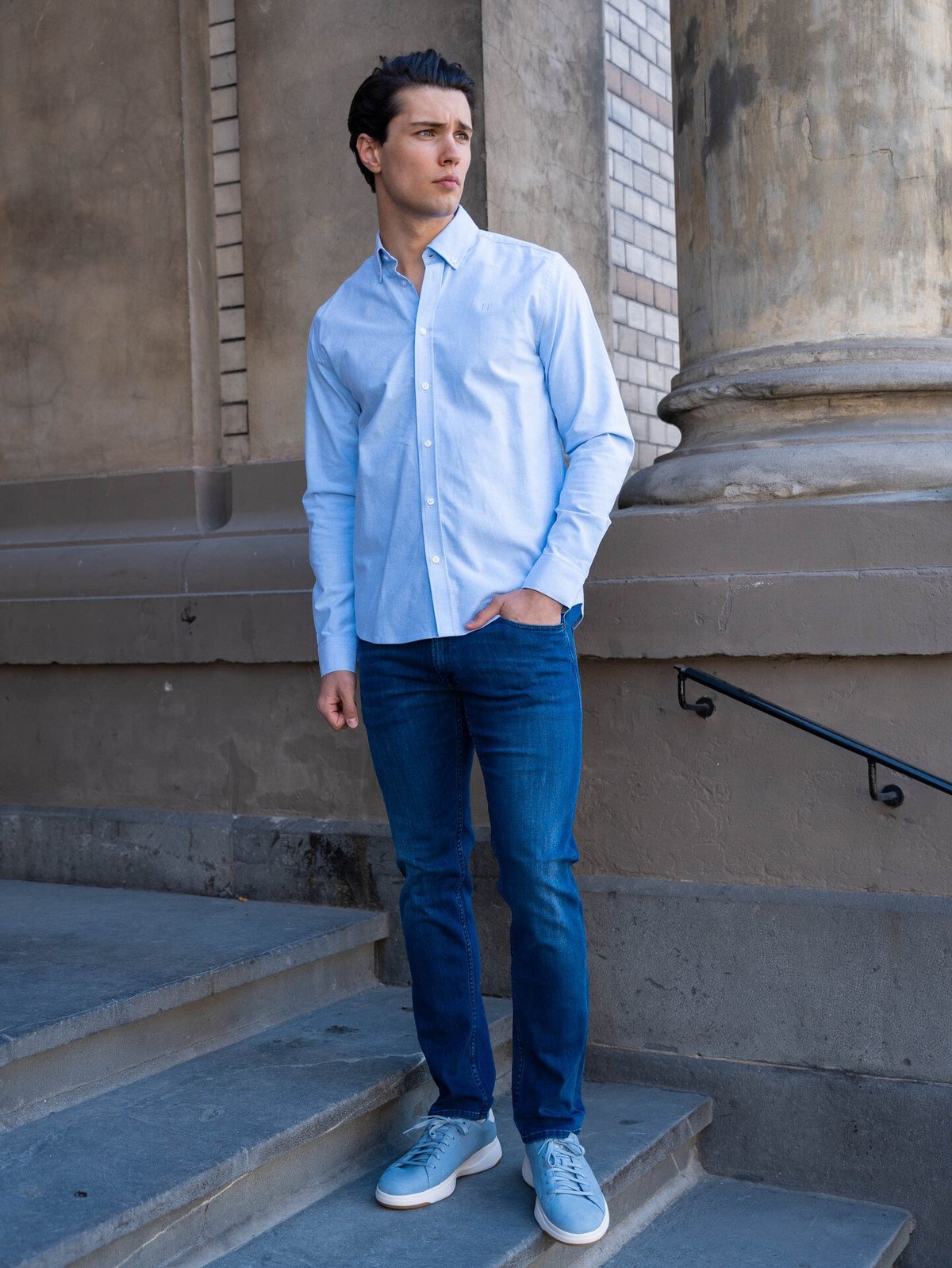 Cole Haan GrandPro Tennis 2.0 Dusty Blue / Ivory