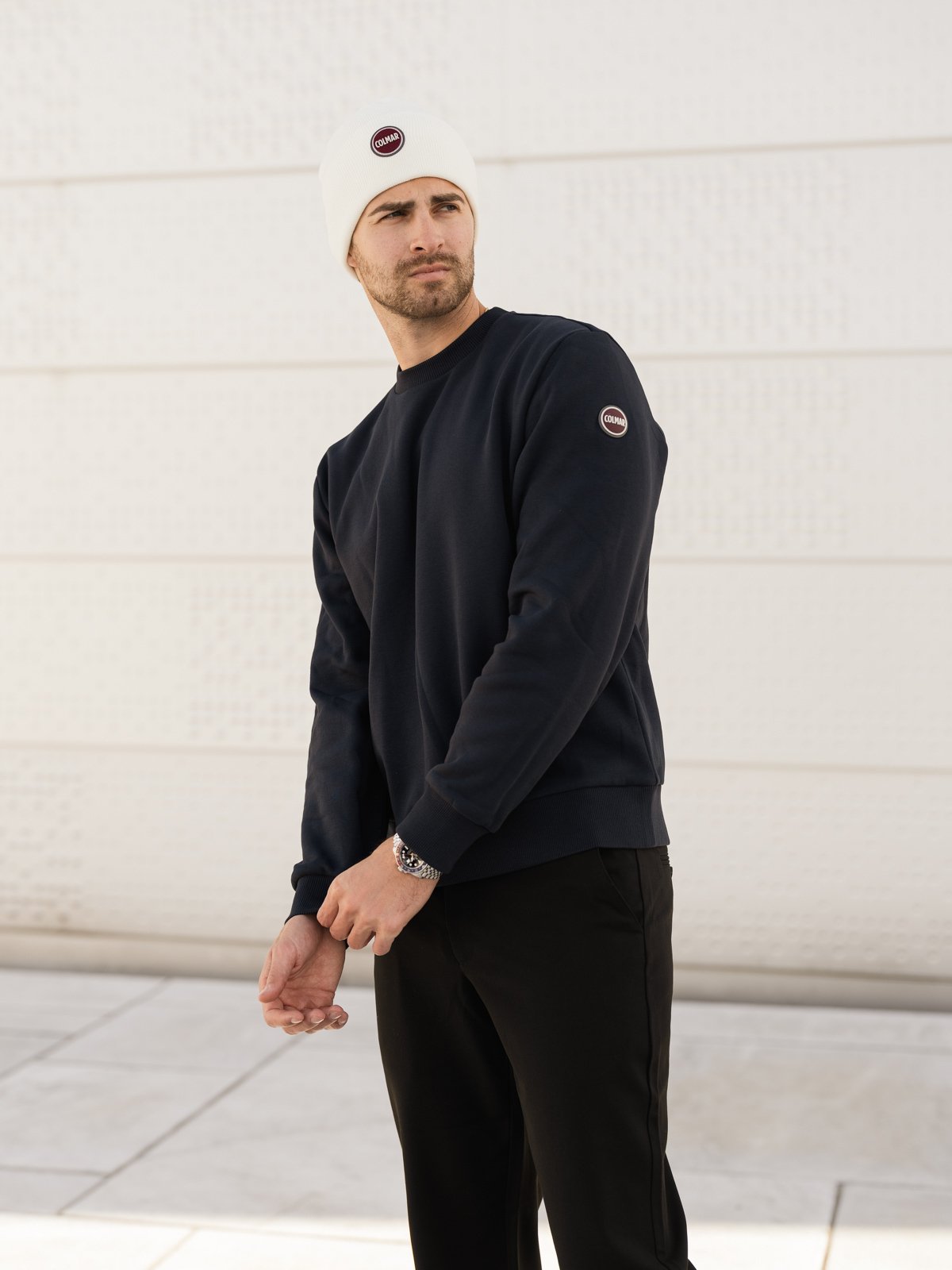 Colmar Crewneck Sweatshirt navy blue