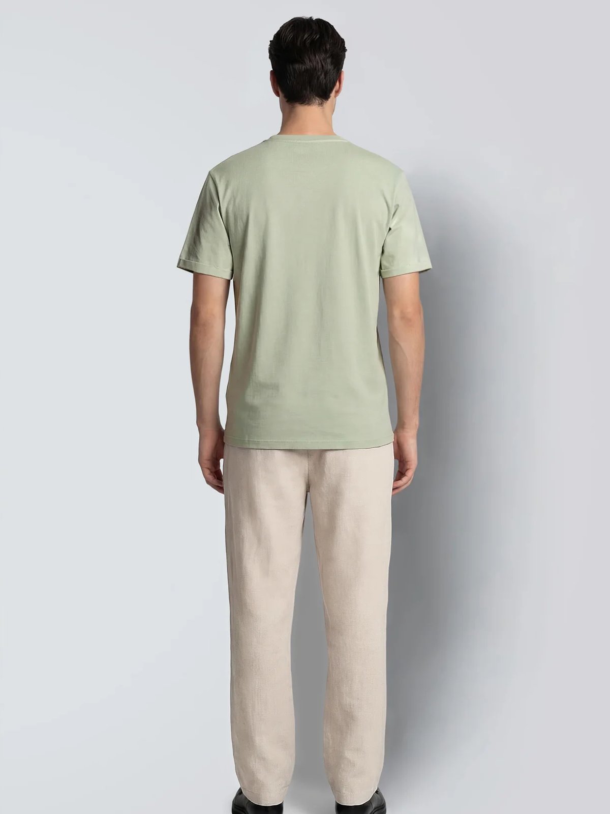 CLEAN CUT COPENHAGEN Basic Organic T-Shirt Desert Sage